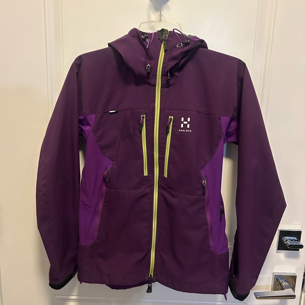 Haglöfs Women’s Technical Waterproof Shell Jacket for Ski / Climbing - EUC - S